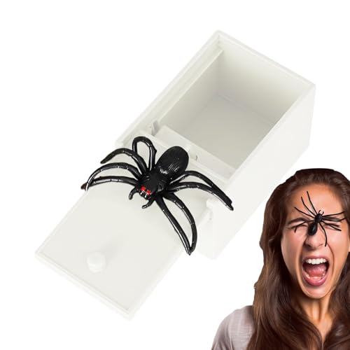 Realistische Spinne, gefälschte Spinne - Scary Toys Fake Spinnen für ultimative Streiche - Fantasie-Spaß-Set für einfache Unterhaltung, , Partys, Erwachsene, Halloween-und Weihnachtsgeschenke von Générique