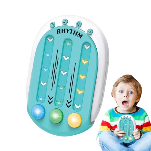 Rhythm Game Console, Fidget Sensory Toy, Interactive Music Push Games, Handheld Button Game, Music and Light Game, Kids Rhythm Game, Button Table Game, Sensory Toy, Portable Music Game, Rhythm Game Console, Fidget Sensory Toy, Interactive Music Push Games, Handheld Button Game, Music and Light Game, Kids Rhythm Game, Button Table Game, Sensory Toy, Portable Music Game, von Générique