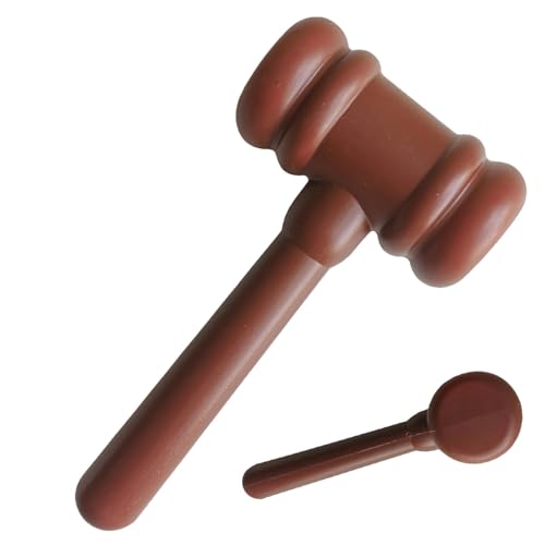 Richter Hammer, Richter Gavel Spielzeug | Richterzubehör Zubehör | Gerichtssaal Hammer Spielzeug, Richterkostümzubehör, Gerechtigkeit Kostüm Zubehör für Cosplay Party Richter Hammer, Richter Gavel Spielzeug | Richterzubehör Zubehör | Gerichtssaal Hammer Spielzeug, Richterkostümzubehör, Gerechtigkeit Kostüm Zubehör für Cosplay Party von Générique