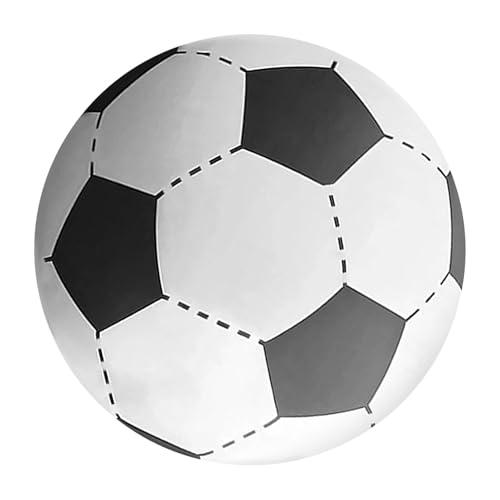 Riesiger aufblasbarer Strandball - Große klassische Outdoor-Sportarten, Neuheit Pool Pool Toys | Aufblasbarer Strandball groß Fußball von Générique