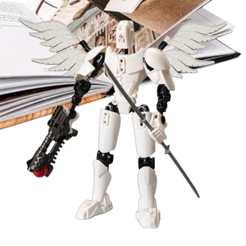 Roboter-Figuren, Multigelenk-Figuren – mobiler Roboter mit mehreren Gelenken | Figuren und Spielsets Die Actionfiguren verbessern die Sammlung des Spielhauses des Autos Roboter-Figuren, Multigelenk-Figuren – mobiler Roboter mit mehreren Gelenken | Figuren und Spielsets Die Actionfiguren verbessern die Sammlung des Spielhauses des Autos von Générique