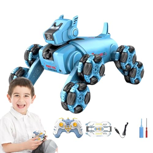Roboterhunde für Roboterhunde – wiederaufladbarer Hund mit Fernbedienung | Kletterwelpe, RC Auto-Spielzeug, interaktive elektronische Haustiere für Geburtstagsfeiern Roboterhunde für Roboterhunde – wiederaufladbarer Hund mit Fernbedienung | Kletterwelpe, RC Auto-Spielzeug, interaktive elektronische Haustiere für Geburtstagsfeiern von Générique