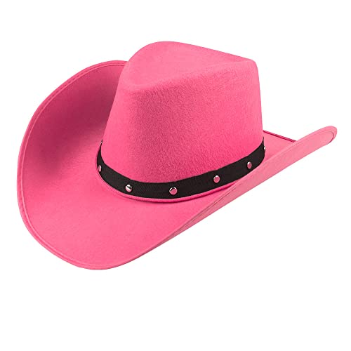 Boland - Cowboy Hut Wichita, Filzhut, Sheriff, Wilder Westen, Verkleidung, Kostüm, Karneval, Mottoparty, Rosa Boland - Cowboy Hut Wichita, Filzhut, Sheriff, Wilder Westen, Verkleidung, Kostüm, Karneval, Mottoparty, Rosa von Boland