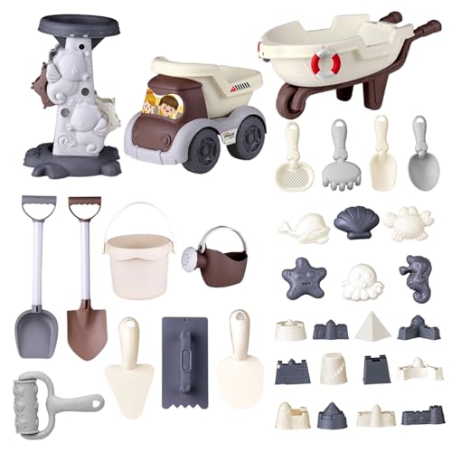 Sandspielzeug für Strand | Set Eimer und Schaufeln – Grabspiel für den Außenbereich ab 3 Jahren, ideal für Garten, Pool, Hinterhof und Strand Sandspielzeug für Strand | Set Eimer und Schaufeln – Grabspiel für den Außenbereich ab 3 Jahren, ideal für Garten, Pool, Hinterhof und Strand von Générique