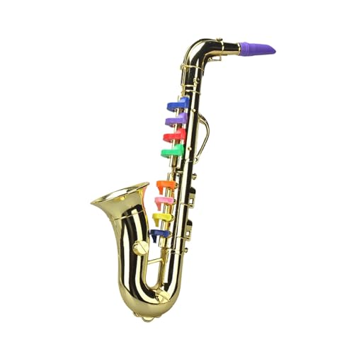 Saxophon Zubehör Spielzeug Horn Musikinstrument Spielzeug Horn Instrumente Zubehör Multifunktionale Musikinstrumente für - Simulation Bildungsinstrument Modell P von Générique