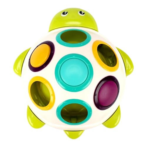 Schildkröte Press Toy, Lernspielzeug, frühes Lernspielzeug für Hand-Eye-Koordination, Konzentrationstraining für Kleinkinder, interaktives Schildkrötenspielzeug für Kinder, Lernen und Skill Schildkröte Press Toy, Lernspielzeug, frühes Lernspielzeug für Hand-Eye-Koordination, Konzentrationstraining für Kleinkinder, interaktives Schildkrötenspielzeug für Kinder, Lernen und Skill von Générique