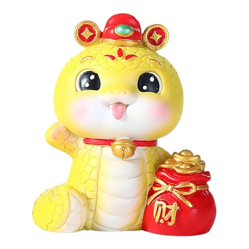 Schlangenornamente für Auto - 2025 Jahr der Schlange Chinesisches Neujahrsmaskottchen, Schlange Auto Armaturenbrett Dekoration, realistische Figur - Maskottchen Chinesische Schlange Dekor Schlangenornamente für Auto - 2025 Jahr der Schlange Chinesisches Neujahrsmaskottchen, Schlange Auto Armaturenbrett Dekoration, realistische Figur - Maskottchen Chinesische Schlange Dekor von Générique