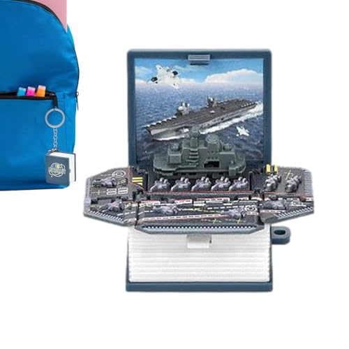 Schlüsselanhänger Mini Pop -Up 3D Buch – Kompaktes Lernspielzeug für den Rucksack, Anti-Stress-Gadget, manuell, kreativer Charme dekorativ | Intelligentes Spielzeug für Backpack Stude Schlüsselanhänger Mini Pop -Up 3D Buch – Kompaktes Lernspielzeug für den Rucksack, Anti-Stress-Gadget, manuell, kreativer Charme dekorativ | Intelligentes Spielzeug für Backpack Stude von Générique