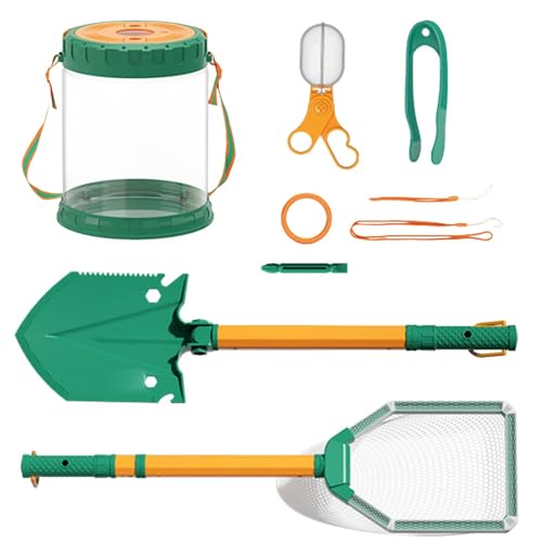 Schmetterlingsfänger für Schmetterlingsfänger, Abenteuerset im Freien, einziehbarer Schmetterlingsfänger für Kinder, vielseitiges Schmetterlingsspielzeug, Abenteuerset für und Mädchen Schmetterlingsfänger für Schmetterlingsfänger, Abenteuerset im Freien, einziehbarer Schmetterlingsfänger für Kinder, vielseitiges Schmetterlingsspielzeug, Abenteuerset für und Mädchen von Générique
