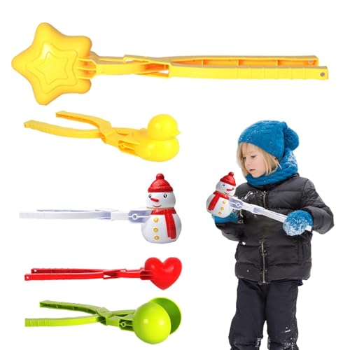 Schneespielzeug für Schneeformen, kleines Winter-Schneespielzeug | Schnee-Form im Freien, Schneeball-Kampfspielzeug, Sandguss-Werkzeuge für Winteraktivitäten im Innenbereich Schneespielzeug für Schneeformen, kleines Winter-Schneespielzeug | Schnee-Form im Freien, Schneeball-Kampfspielzeug, Sandguss-Werkzeuge für Winteraktivitäten im Innenbereich von Générique