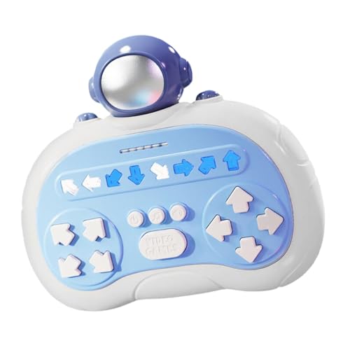 Schnelles Push Bubble Spielzeug – Langanhaltendes schnelles Schiebenspiel | Schnelldruck-Bubble Spielkonsole, tragbares Spielzeug mit Sound und Licht, Denkspiel für und Mädchen von Générique