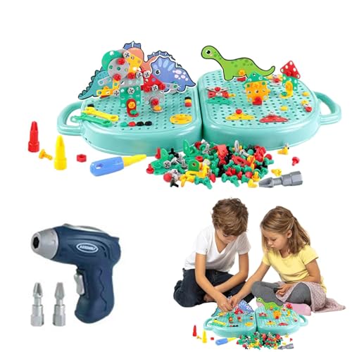 Schraubendreher-Spielzeug-Set für Kleinkinder – Spielzeug aus Holz, Werkzeug-Set aus Holz, dick, kreativ, lustig und robust, Logikspiel, Spiele Schraubendreher-Spielzeug-Set für Kleinkinder – Spielzeug aus Holz, Werkzeug-Set aus Holz, dick, kreativ, lustig und robust, Logikspiel, Spiele von Générique