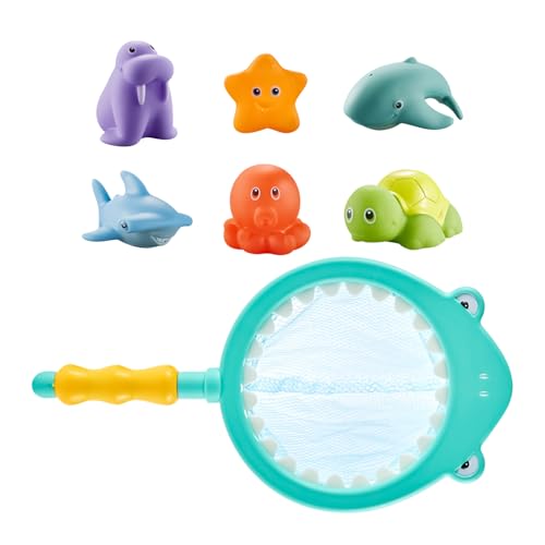 Schwimmendes Badewannenspielzeug – Badespiel, Bootstiere zum Sprühen | Wasserspaß – BPA-frei, Soft Safe Toddler Kinder Spiel Dusche Lernspiel Lernen bunt niedlich Schwimmendes Badewannenspielzeug – Badespiel, Bootstiere zum Sprühen | Wasserspaß – BPA-frei, Soft Safe Toddler Kinder Spiel Dusche Lernspiel Lernen bunt niedlich von Générique