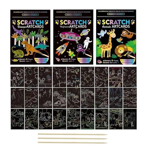 Scratch-Off Craft Paper, Kids Painting Scratch Paper, Kids Craft Painting Book, Easter Craft Scratch Paper, Birthday Gift Scratch Paper, Christmas Scratch-Off Notes, Colorful Craft Paper Book Scratch-Off Craft Paper, Kids Painting Scratch Paper, Kids Craft Painting Book, Easter Craft Scratch Paper, Birthday Gift Scratch Paper, Christmas Scratch-Off Notes, Colorful Craft Paper Book von Générique