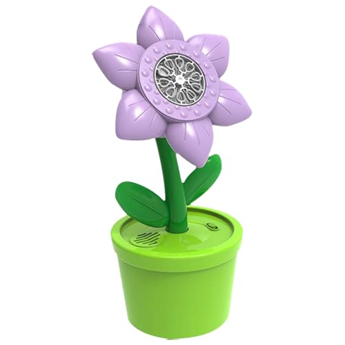 Seifenblasenmaschine für Blumen, Seifenblasenbläser – Blume Maker mit Musik und Lichtern – Sommerspielzeug für Kinder ab 3 Jahren, inkl. 2 Nachfüllflaschen von Générique