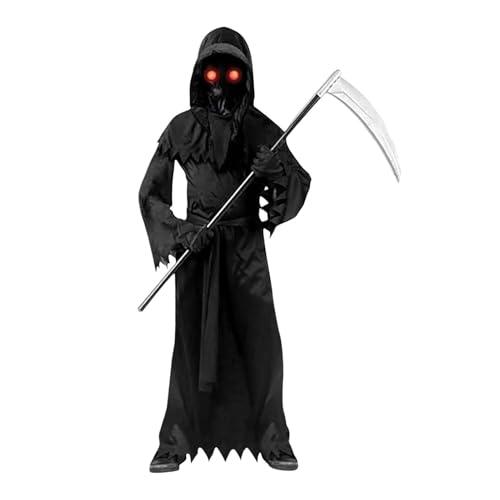 Sensenmann-Kleid, Halloween-Kostüm des Sensenmanns, sehr gruselige Halloween-Kostüme für den Tod, gruseliges Halloween-Kostüm, gruseliges Geisteroutfit für Erwachsene, Partygeschenke für Sensenmann-Kleid, Halloween-Kostüm des Sensenmanns, sehr gruselige Halloween-Kostüme für den Tod, gruseliges Halloween-Kostüm, gruseliges Geisteroutfit für Erwachsene, Partygeschenke für von Générique