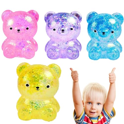 Sensory Fidget Bear – Cartoon Rente Rente Pinch Toy, Squeeze Stress Relief | Lustiges flauschiges Tier-Ornament, niedliches Geschenk für Halloween, Weihnachten, Partybevorzugungen, interaktives Sensory Fidget Bear – Cartoon Rente Rente Pinch Toy, Squeeze Stress Relief | Lustiges flauschiges Tier-Ornament, niedliches Geschenk für Halloween, Weihnachten, Partybevorzugungen, interaktives von Générique