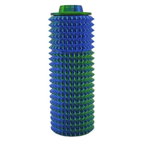 Sensory Toys Spielzeug für Erwachsene, Spiky Grip Fidget, rotierender Stress-Spinner, kompaktes Handheld-Design, Silikon, mehrfarbig, für Büro, Schule, Reisen, Auto von Générique