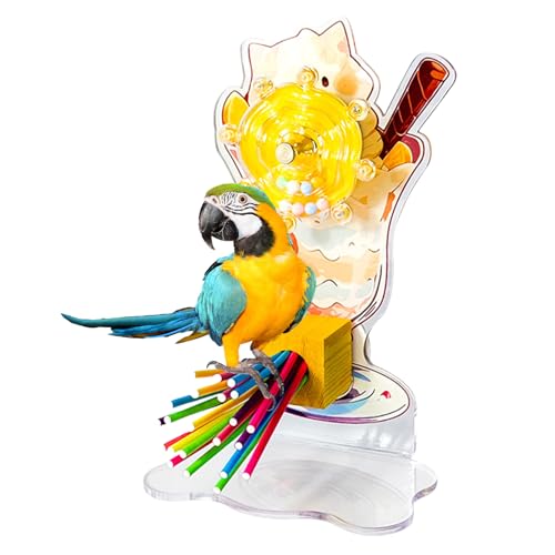 Shotet Toys Wheel, Papageienspinner Spielzeug | Säuberungen an Spielzeug,Bunte interaktive für Kleine BIS mittlere Cockatiel Lovebirds von Générique