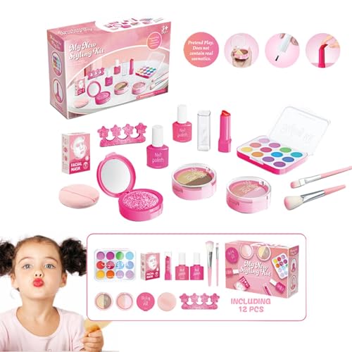 Sieht aus wie ein Spiel-Make-up-Spiel | Mädchen spielen Make-up-Sets | Simulationsspiel-Make-up-Set, Simulations-Make-up für Kosmetik-Set von Générique