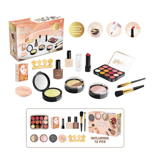 Sieht aus wie ein Spiel-Make-up-Spiel | Mädchen spielen Make-up-Sets | Simulationsspiel-Make-up-Set, Simulations-Make-up für Kosmetik-Set von Générique