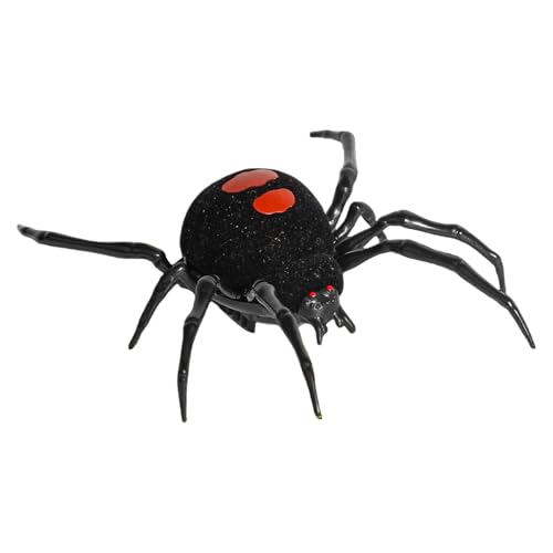 Simulation Black Spider, Realistic Fake Prank Toy for Fun Tricks and Jokes, Interactive Indoor Entertainment for Cats Adults and Kids, Hilarious Surprise for Boyfriend Girlfriend von Générique