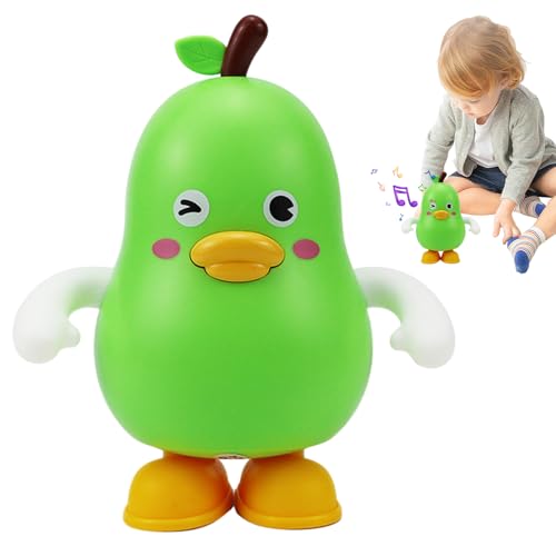 Singen und Tanzen von Bananen zu pädagogischen Früchten Spielzeug mit Musikfunktion, interaktives Cartoon-Objekt-Spielzeug mit Lichteffekten | Bewegliche Frucht-Swing-Spielzeug für Kleinkinder von Générique