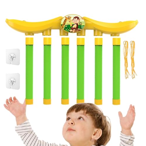 Sinking Sticks Spielzeug, Hand-Augen-Koordinationstraining | Sensorisches Integrationsspielzeug - Bananenform Sticks Set, Aufmerksamkeitstrainingsspielzeug für Zuhause und die von Générique