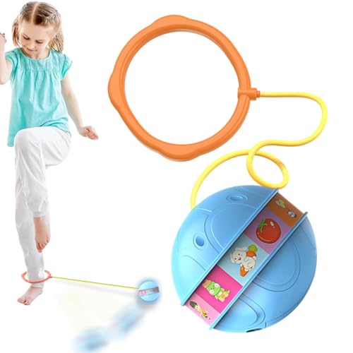 Skip Ball, Sprungball für Knöchel, Springseil am Knöchel, batteriebetrieben | Leuchtkugel zum Springen am Knöchel mit blinkenden Lichtern, für Jard von Générique