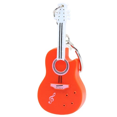 Small Guitar Keychain Sound - Mini Gitarre Spielzeug Akustikgitarre | Music Sound Keynchain für Geschenke, Realistische Schlüsselanhänger, Taschenmusiker Neuheit, Tascheninstrument Schlüsselanhänger Small Guitar Keychain Sound - Mini Gitarre Spielzeug Akustikgitarre | Music Sound Keynchain für Geschenke, Realistische Schlüsselanhänger, Taschenmusiker Neuheit, Tascheninstrument Schlüsselanhänger von Générique