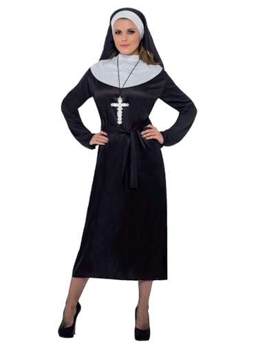 Nun Costume (L) von Smiffys