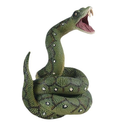 Snake Toy - Realistische Fake Snake, Halloween Soft Prank Accesstes | Gefälschte Schlange Plüschtier Realistisches Spielzeug, nachhaltige Materialien, Schlangen Streichspielzeug, praktisches Präsent von Générique
