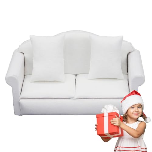 Sofa für Haus von Haokaini – Sessel für Haus im Maßstab 1:12, Sofa mit 3 abnehmbaren Kissen, ideal für Zuhause, Geburtstagsgeschenk für Mädchen Sofa für Haus von Haokaini – Sessel für Haus im Maßstab 1:12, Sofa mit 3 abnehmbaren Kissen, ideal für Zuhause, Geburtstagsgeschenk für Mädchen von Générique