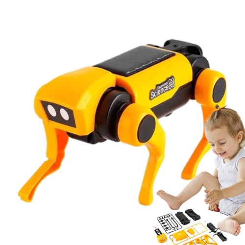Solarbetriebenes Roboter-Spielzeug – Solar-Roboter-Set, wissenschaftliches Lernspielzeug | Intelligentes Roboter-Set für Hunde, Solar-Experiment, Solarenergie Spielzeug zum Lernen von Générique