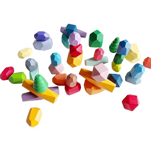 Sortieren aus Holz, Stacking Rocks Stones, 38 Prozesse von Presschool Creative Arts – Probleme und Verbesserung der Rblocks, mehrschichtige Lernkonstitutive, bunt, für Jungen und Mädchen von 1 bis 6 Sortieren aus Holz, Stacking Rocks Stones, 38 Prozesse von Presschool Creative Arts – Probleme und Verbesserung der Rblocks, mehrschichtige Lernkonstitutive, bunt, für Jungen und Mädchen von 1 bis 6 von Générique