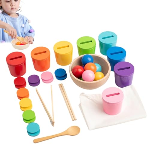 Sortierspielzeug, Farblernspielzeug für Kleinkinder, tragbar, 8 Farben, Regenbogenfarben, Lern- und Lernspielzeug, Spielzeug Sortierspielzeug, Farblernspielzeug für Kleinkinder, tragbar, 8 Farben, Regenbogenfarben, Lern- und Lernspielzeug, Spielzeug von Générique