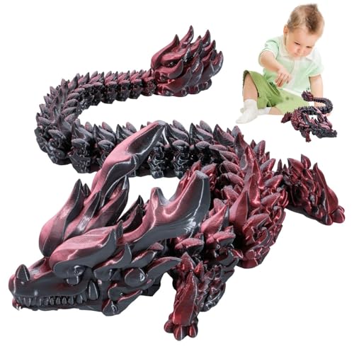 -Spielzeug, Drache, flexibel, Drachendruck, Spielzeug, voll beweglich – Spielzeug, Drache, flexibel, Gelenke, flexible Gelenke, Dekoration des Hauses -Spielzeug, Drache, flexibel, Drachendruck, Spielzeug, voll beweglich – Spielzeug, Drache, flexibel, Gelenke, flexible Gelenke, Dekoration des Hauses von Générique