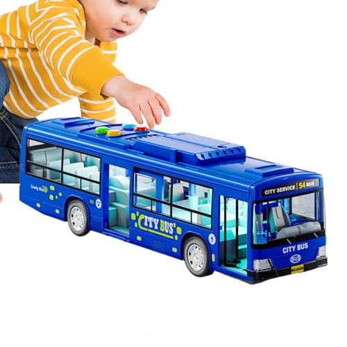 Spielzeug-Busmodell – Spielzeug zur Stimulierung von Bu-s | batteriebetriebene Spielfahrzeuge mit Musik und Licht | Spielzeug und Buus elektrisch lehrreich | Großes Spielzeug für Spielfahrzeuge Spielzeug-Busmodell – Spielzeug zur Stimulierung von Bu-s | batteriebetriebene Spielfahrzeuge mit Musik und Licht | Spielzeug und Buus elektrisch lehrreich | Großes Spielzeug für Spielfahrzeuge von Générique