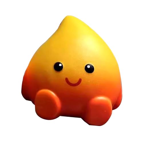 Spielzeug aus Schaumstoff mit langsamer Höhe – Spielzeug mit langsamer Kompression | Rebound Sold Soft CARTOONE Hand Toy, niedliches Sensory Fidget, Flame Squeeze Toy, Soft Squishy Stress Ball P von Générique
