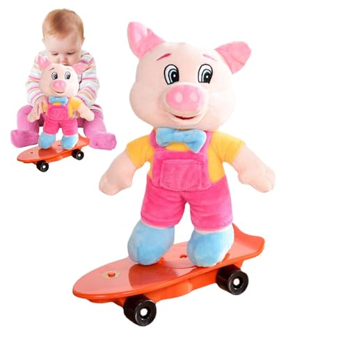 Spielzeug für Skateboards, Plüschtier, Skateboard, elektrisches Skateboard-Spielzeug aus Plüsch, Spielzeug für Skateboard von Générique