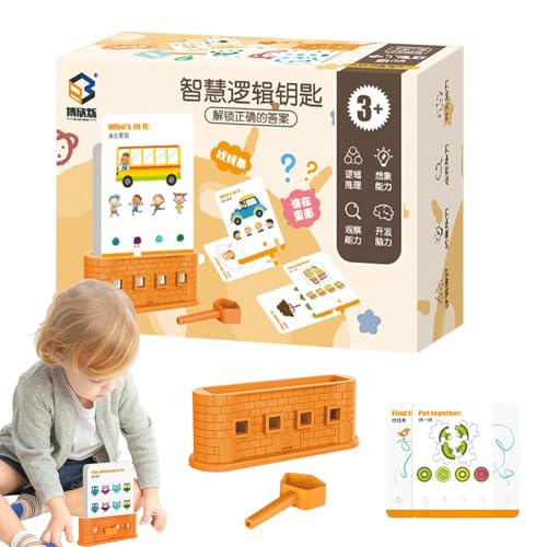 Spielzeug mit Schlüssel und Schloss für Kleinkinder, Spielzeug mit Schloss und Schlüssel für Kleinkinder – kreatives Spielzeug mit Schlüssel und Schloss, Lernspielzeug für Kinder, Denkspielzeug mit Spielzeug mit Schlüssel und Schloss für Kleinkinder, Spielzeug mit Schloss und Schlüssel für Kleinkinder – kreatives Spielzeug mit Schlüssel und Schloss, Lernspielzeug für Kinder, Denkspielzeug mit von Générique
