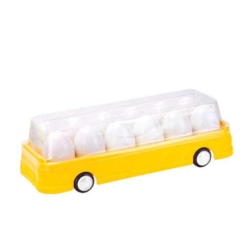 Spielzeug zum Sortieren von Farben für Kleinkinder – sensorisches Spielzeug zur Farbsortierung im Bus von Radieschen | Assoziationsspiel zum Lernen von Farben | sensorisches Lernspielzeug D von Générique