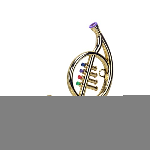 Spielzeughorn, Trompete, Instrumente für Kleinkinder | Musical Educational Lightweight Marching Posaune Fitend Spielen für Anfänger für Zuhause Spielzeughorn, Trompete, Instrumente für Kleinkinder | Musical Educational Lightweight Marching Posaune Fitend Spielen für Anfänger für Zuhause von Générique