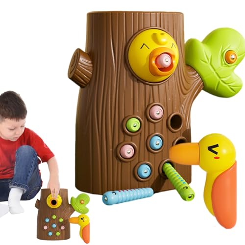Spikespielzeug, Fütterungsspielzeug für Vögel | Magnetisches Vogelfutterspielzeug | Spikes Fütterungsspiel, weckt das Interesse an der Entwicklung und Verbesserung der Motorik, von Générique