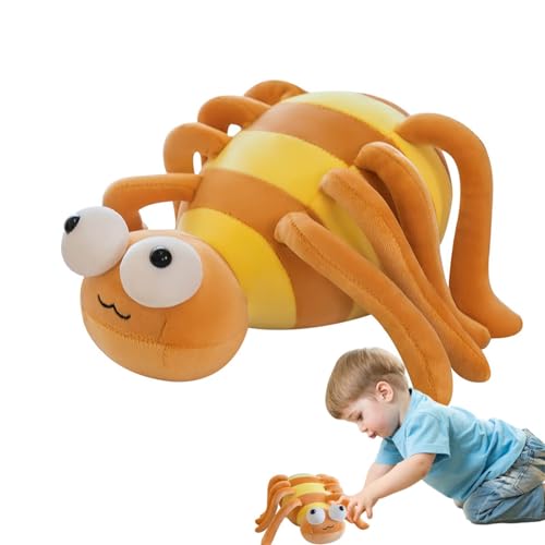 Spinne aus Plüsch, Spinne – Plüschspielzeug Tarantel 11,81 Zoll, Plüschtiere für Halloween, Spielzeug zum Kuscheln für Halloween-Geburtstagsfeier Spinne aus Plüsch, Spinne – Plüschspielzeug Tarantel 11,81 Zoll, Plüschtiere für Halloween, Spielzeug zum Kuscheln für Halloween-Geburtstagsfeier von Générique