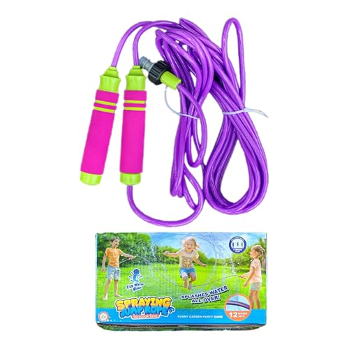 Sprinkler für – Joy Sprinkler | Spielausrüstung für den Rasen | Hinterhof Aktivitäten für den Sommer, 2 interaktive Spielzeuge zum Springen, Seil mit Sprühlöchern, Pl Spiele Sprinkler für – Joy Sprinkler | Spielausrüstung für den Rasen | Hinterhof Aktivitäten für den Sommer, 2 interaktive Spielzeuge zum Springen, Seil mit Sprühlöchern, Pl Spiele von Générique