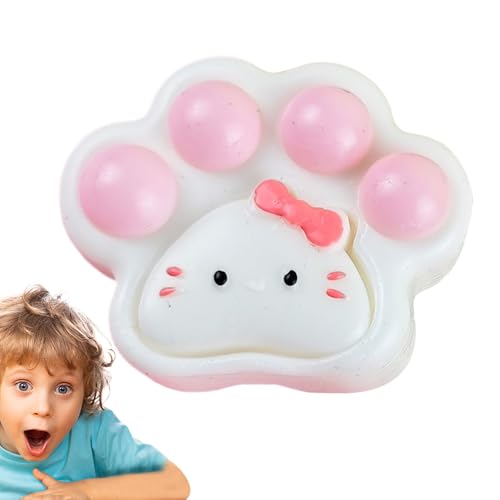 Squeeze Cat Paw, Cat Paw Squishy, Safe, ungiftig, 5,9 x 5,6 cm, lustig und multifunktional, für Kindertag, Thanksgiving Celebrations, Parties Presents Squeeze Cat Paw, Cat Paw Squishy, Safe, ungiftig, 5,9 x 5,6 cm, lustig und multifunktional, für Kindertag, Thanksgiving Celebrations, Parties Presents von Générique