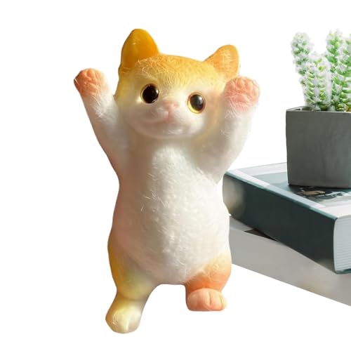Squeeze Toy, Raise Hands Cat Design, Interactive Soft Stress Relief, Lightweight Stretchy, Portable Material for Kids, Students, Classroom, Home, Travel, Workplace, Birthday Squeeze Toy, Raise Hands Cat Design, Interactive Soft Stress Relief, Lightweight Stretchy, Portable Material for Kids, Students, Classroom, Home, Travel, Workplace, Birthday von Générique