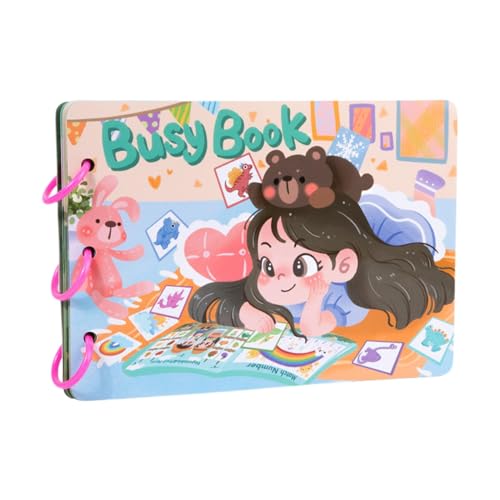 Stilles Stickerbuch, Stickerbuch für Kleinkinder, Stickerbuch für Kleinkinder im Vorschulalter – mehrere Themen, wiederverwendbar, grundlegende Lernaktivitäten von Générique