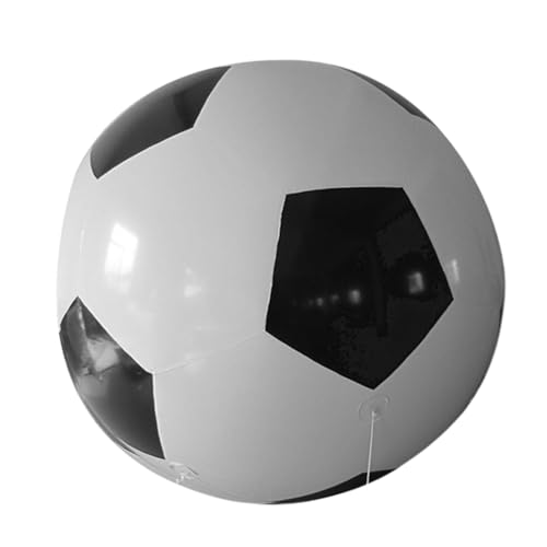 Strandball in Fußballform, aufblasbarer Strandball | aufblasbare Strandballons – lustiges Spielzeug mit großem aufblasbarem Ball, Sommerspiel am und im Pool Strandball in Fußballform, aufblasbarer Strandball | aufblasbare Strandballons – lustiges Spielzeug mit großem aufblasbarem Ball, Sommerspiel am und im Pool von Générique